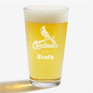 MLB St. Louis Cardinals Personalized 16 oz. Pint Glass - 39350-PG
