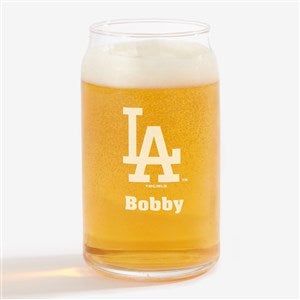 MLB Los Angeles Dodgers Personalized 16 oz. Beer Can Glass - 39354-B