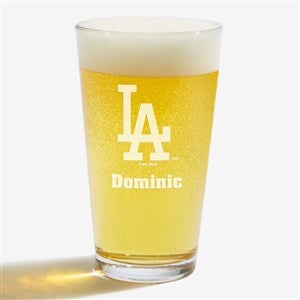 MLB Los Angeles Dodgers Personalized 16 oz. Pint Glass - 39354-PG