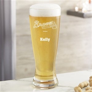 MLB Atlanta Braves Personalized 23 oz. Pilsner Glass - 39355-P