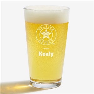 MLB Houston Astros Personalized 16 oz. Pint Glass - 39357-PG