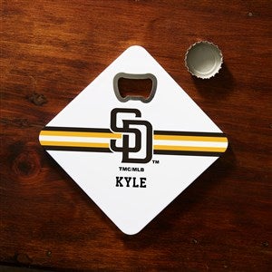 MLB San Diego Padres Personalized Bottle Opener Coaster - 39414