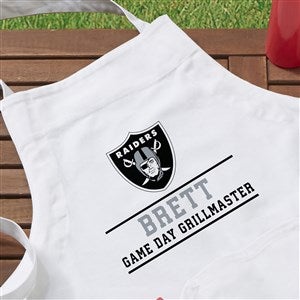 NFL Las Vegas Raiders Personalized Apron - 39443