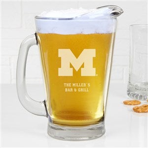 NCAA Michigan Wolverines Personalized Drink Pitcher - 39490