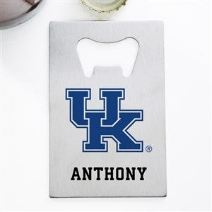 NCAA Kentucky Wildcats Personalized Credit Card Size Bottle Opener - 39524