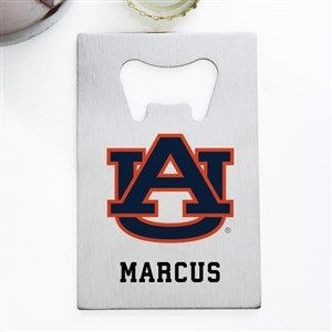 NCAA Auburn Tigers Personalized Credit Card Size Bottle Opener - 39526