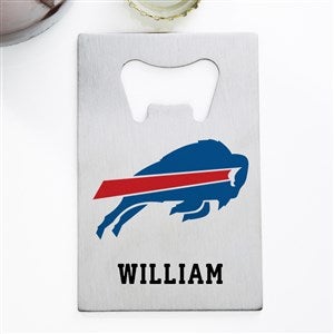 NFL Buffalo Bills Personalized Credit Card Size Bottle Opener - 39550