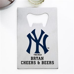 MLB New York Yankees Personalized Credit Card Size Bottle Opener - 39567