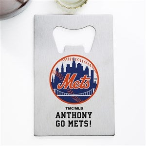 MLB New York Mets Personalized Credit Card Size Bottle Opener - 39568