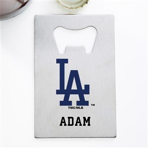 MLB Los Angeles Dodgers Personalized Credit Card Size Bottle Opener - 39573