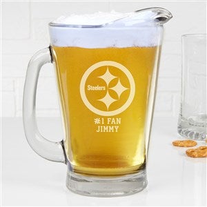 NFL Pittsburgh Steelers Personalized Beer Pitcher - 39630