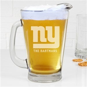 NFL New York Giants Personalized Beer Pitcher - 39631