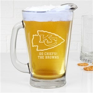 NFL Kansas City Chiefs Personalized Beer Pitcher - 39639