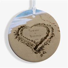 Our Paradise Island Personalized Ornament- 2.85 Glossy - 1 Sided - 39661-1S