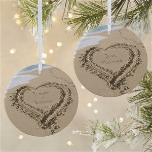 Our Paradise Island Personalized Ornament- 3.75