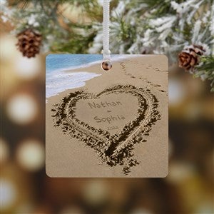 Our Paradise Island Personalized Ornament- 2.75" Metal - 1 Sided - 39661-1M