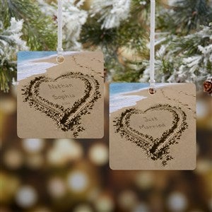 Our Paradise Island Personalized Ornament- 2.75