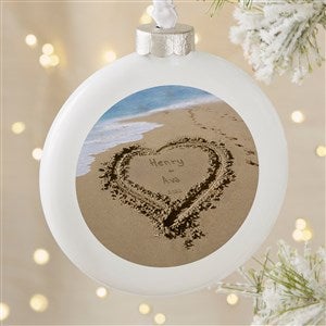 Our Paradise Island Personalized Ornament- 4