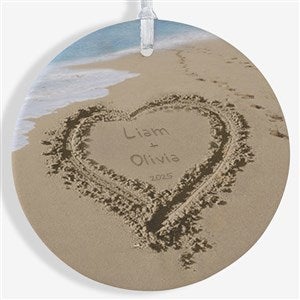 Our Paradise Island Personalized Ornament- 3.75 Matte - 1 Sided - 39661-1L