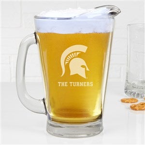 NCAA Michigan State Spartans Personalized Beer Pitcher - 39693