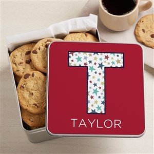 Pop Pattern Personalized Metal Treat Tin - 39701