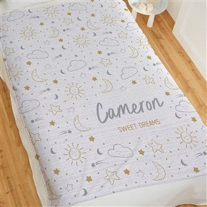 Baby Celestial Personalized 50x60 Plush Fleece Blanket - 39706-F