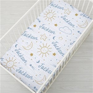 Baby Celestial Personalized Crib Sheet - 39710