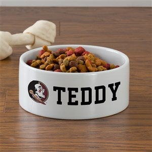 NCAA Florida State Seminoles Personalized Dog Bowl- Large - 39743-L