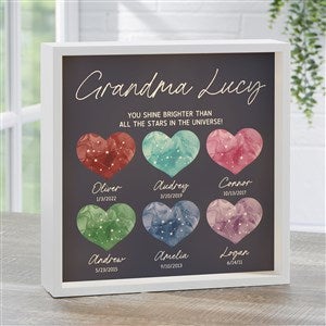 Birthstone Constellations Personalized Light Box- 10x10 - 39757-I-10x10