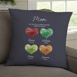 Birthstone Constellations Personalized 18" Throw Pillow - 39760-L