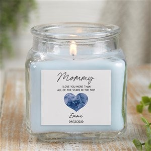 Birthstone Constellations Personalized 10 oz. Linen Candle Jar - 39761-10CW