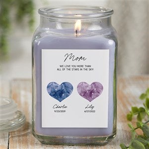 Birthstone Constellations Personalized 18 oz. Lilac Candle Jar - 39761-18LM