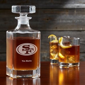 NFL San Francisco 49ers Personalized Royal Decanter - 39856