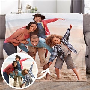 Cartoon Yourself Personalized 50x60 Lightweight Fleece Blanket - 39868-LF