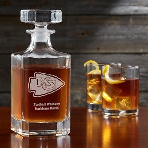 NFL Kansas City Chiefs Personalized Royal Decanter - 39871