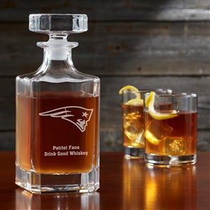 NFL New England Patriots Personalized Royal Decanter - 39874