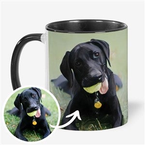 Cartoon Yourself Personalized Photo Coffee Mug 11 oz.- Black - 39877-B