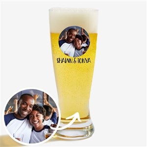 Cartoon Yourself Personalized Photo 20oz. Pilsner Glass - 39886-P