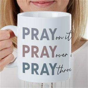 Pray On It Personalized 30 oz Oversized Mug - 39905