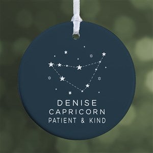 Zodiac Constellations Personalized Ornament- 2.85