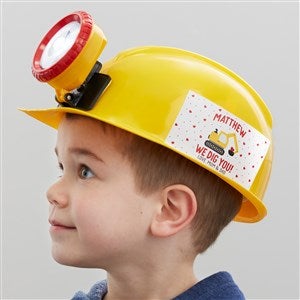 I Dig You Personalized Kids Construction Hat - 39994