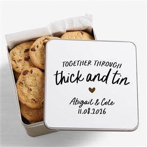 10th Anniversary Personalized Metal Treat Tin - 39995