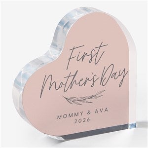 First Mothers Day Love Personalized Acrylic Keepsake - 40007
