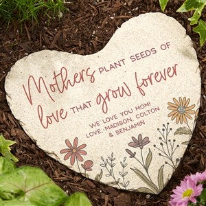 Love Blooms Here Personalized Garden Stone - 40025