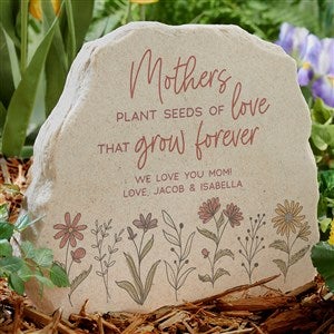 Love Blooms Here Personalized Standing Garden Stone - 40027