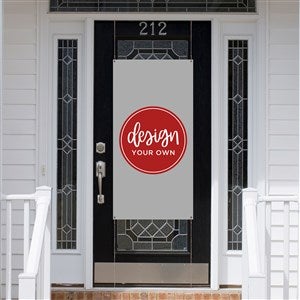 Design Your Own Personalized Door Banner- Grey - 40205-G