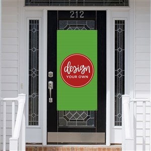 Design Your Own Personalized Door Banner- Green - 40205-GR