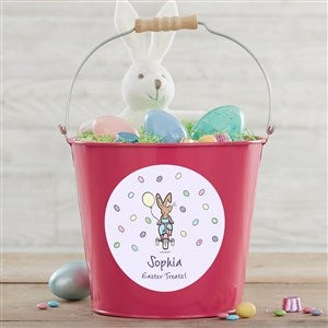 Easter philoSophies®  Personalized Large Treat Bucket-Pink - 40212-PL