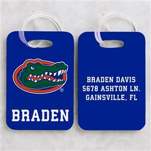 NCAA Florida Gators Personalized Luggage Tag 2 Pc Set - 40247