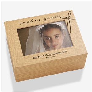 Holy Name Personalized First Communion Keepsake Box - 40276